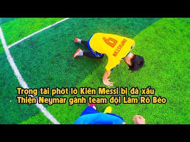 THY FREESTYLE đá bóng cùng team LÂM RÔ BÉO & THIỆN NEYMAR hạ đẹp team đối thủ