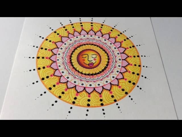 Mandala Speed drawing / Time lapse - Artzyfartzy