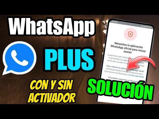 WhatsApp PLUS ÚLTIMA VERSIÓN (SIN ERRORES)  Cómo Descargar WhatsApp Plus SamMods 22.0