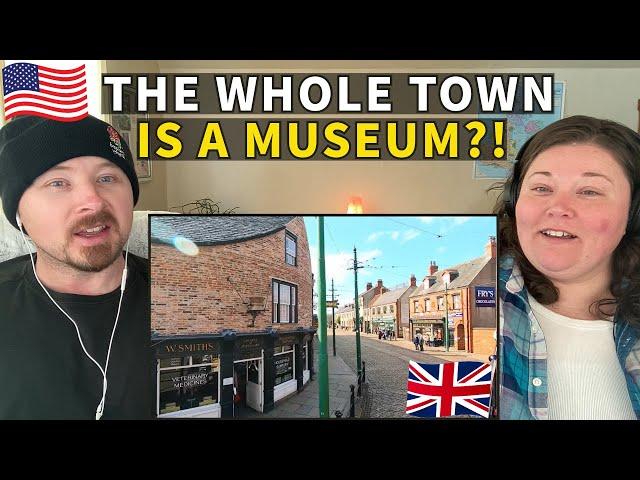 Americans React to Beamish Museum - The Living Museum of the North