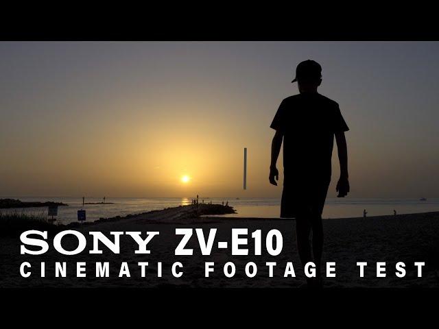 SONY ZV-E10 Cinematic 4K Video Test Footage