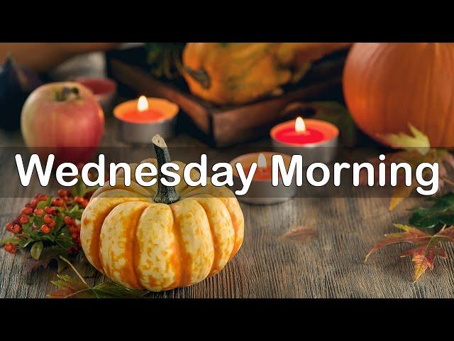 Wednesday Morning Jazz - Sweet November Bossa Nova and Jazz Music