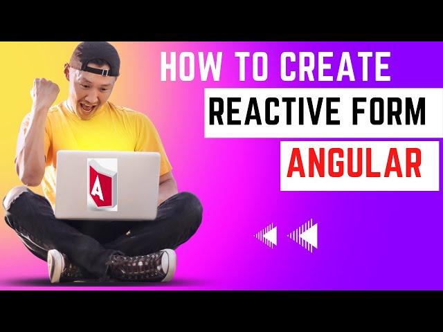 create reactive form in angular #angular