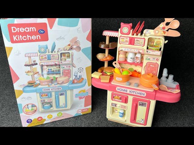 Unboxing Dream Kitchen Set Toys & Review Toy | Cooking ASMR