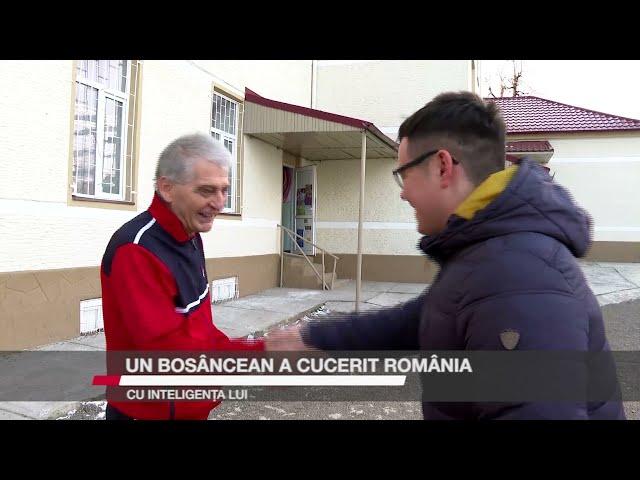 Un bosâncean a cucerit România cu inteligența lui