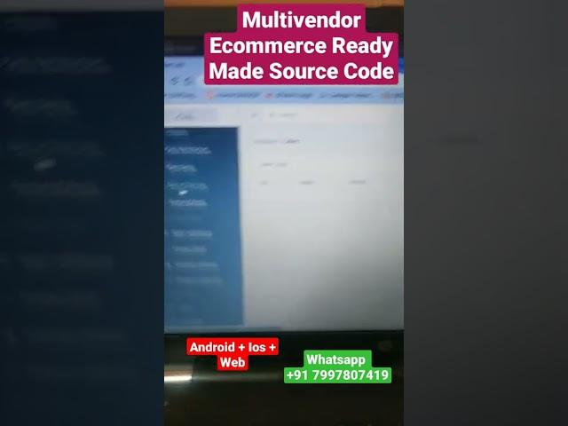 Download Multivendor e-commerce source code - PHP Laravel Project