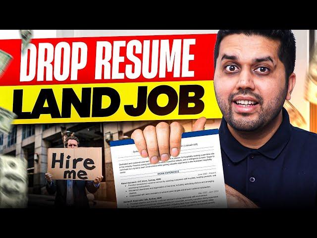 Correct Way: How to Drop Your Resume in Australia To Get Part Time Work