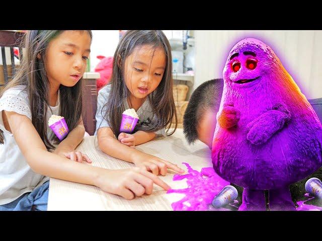 น้ำปั่นสีม่วง Grimace Shake | บริ้งค์ไบรท์