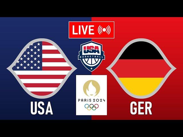 LIVE! USA vs GERMANY EXHIBITION GAME | USA Basketball Showcase 2024 | July 22, 2024 | NBA 2K25