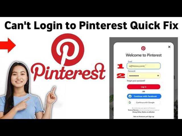 Can't Login to Pinterest Quick Fix 2025