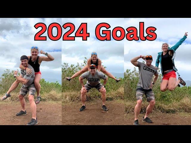 Fitness and Adventure Goals 2024 for @FrugalFitMom