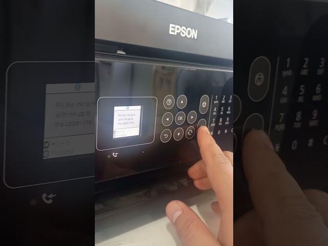 Epson L5190 - How to reset ink level