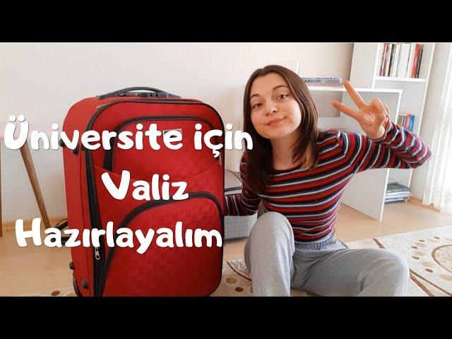 Üniversite için valiz hazırlayalım(sonunda)