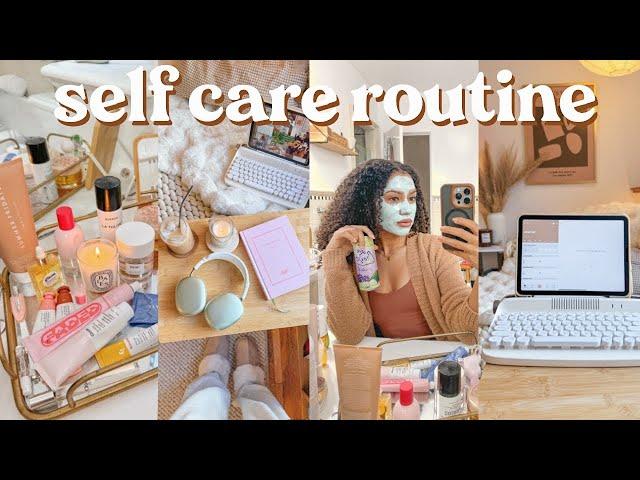 Self Care Routinepamper, rest & decompress