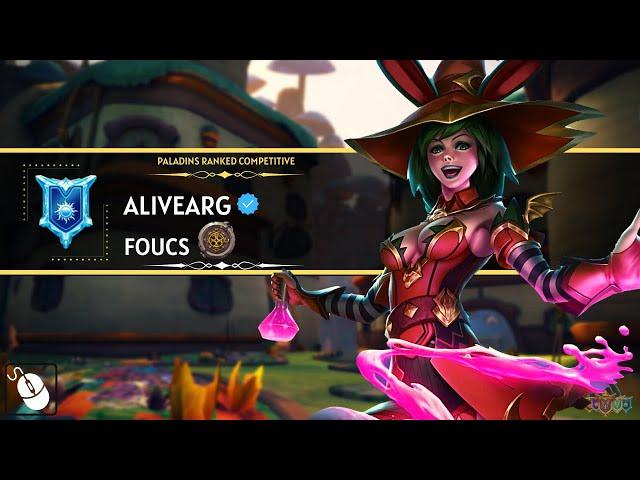 REI Focus Is Just OP AliveArg 240K+ Heals (Diamond) Paladins Ranked Competitive
