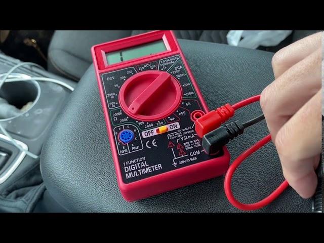 Harbor Freight -Cen-Tech 7 Function Digital Multimeter Review