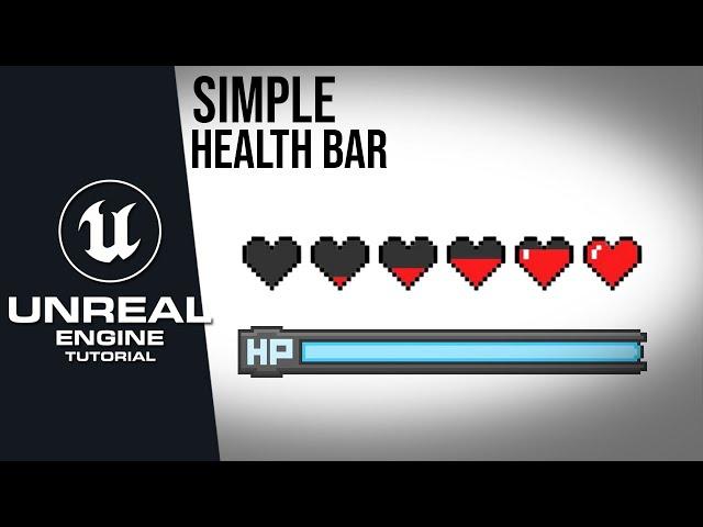 How to make a Simple Health Bar in Unreal Engine 5 Tutorial!