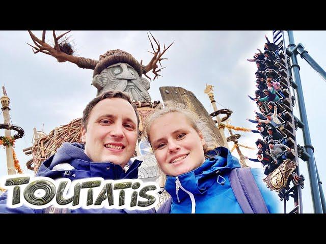 Wir testen "Toutatis" die höchste und schnellste Achterbahn Frankreichs!  | Parc Astérix Vlog 2023