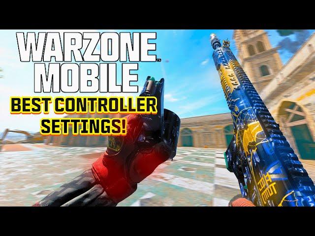 the #1 BEST CONTROLLER SETTINGS on CALL of DUTY WARZONE MOBILE