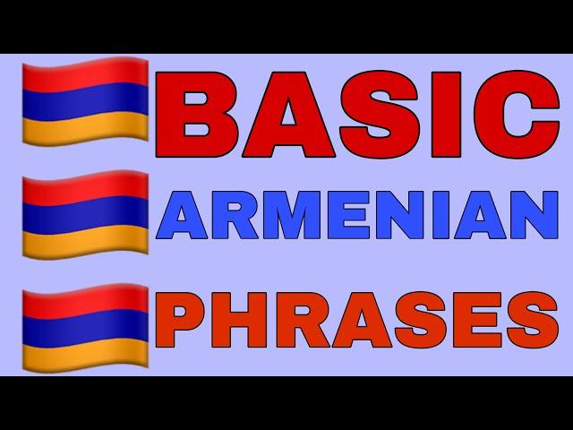 Learn Armenian FAST with THIS Revolutionary Phrasebook