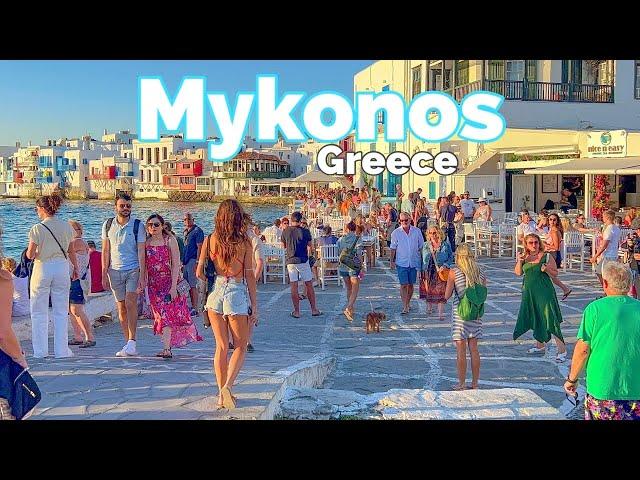 Mykonos, Greece  | A Luxurious Oasis for the Elite and Celebrities | 4K 60fps HDR Walking Tour