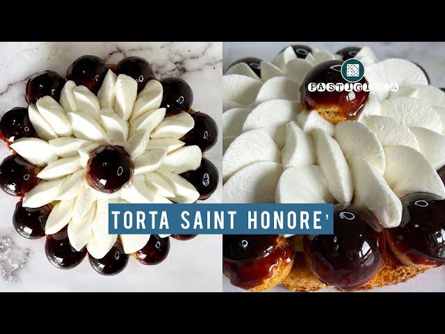 TORTA SAINT-HONORÉ #pastry #torta  #dessert #recipe #ricetta #dolci