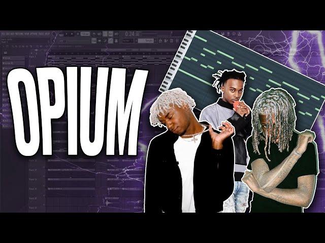 HOW TO MAKE INSANE OPIUM BEATS! (FL STUDIO TUTORIAL)