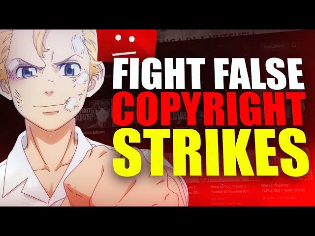 How Anime Youtubers Dispute Copyright Strikes