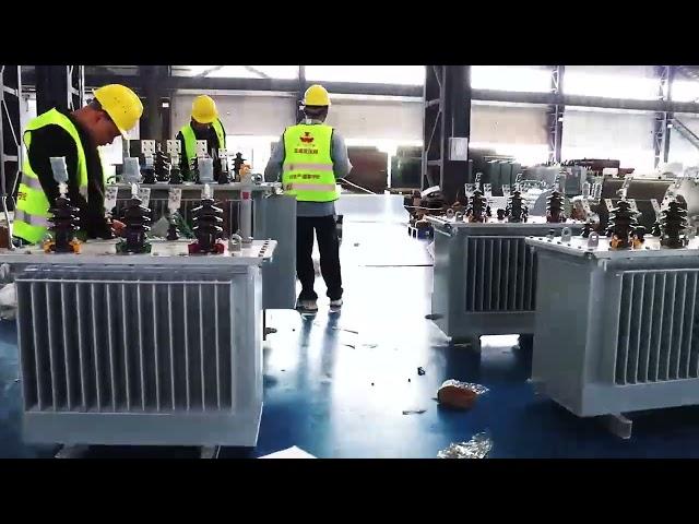 Evernew Transformer new factory oil immersed transformer production workshop