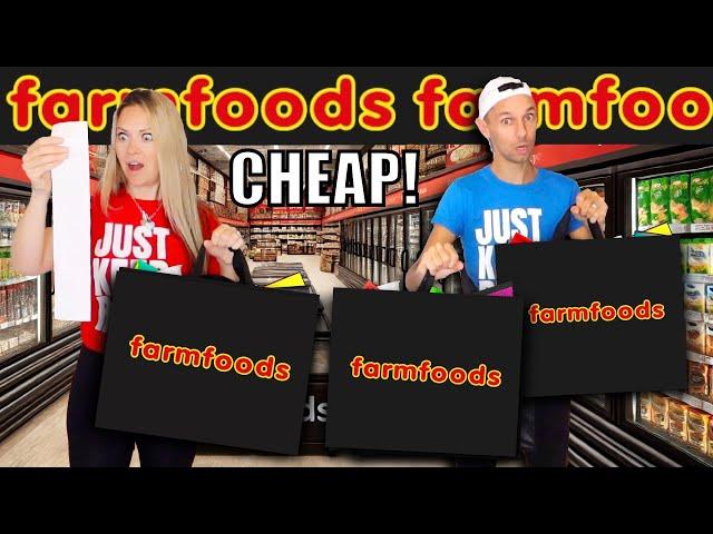 Can we BUY our WEEKLY FOOD SHOP from FARMFOODS for £30?  *budget grocery shopping challenge 