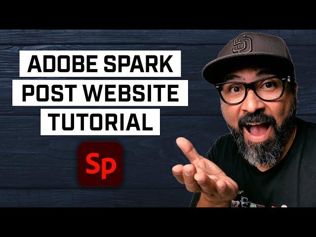 Adobe Spark Post Full Walkthrough Tutorial 2021