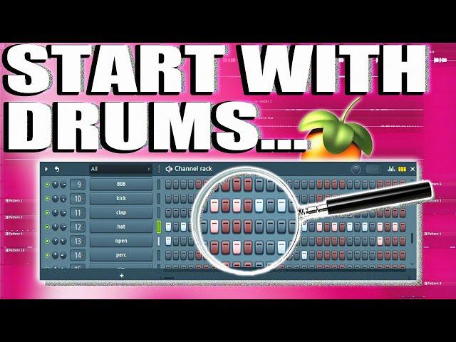 Why You Should Start With Drums... | Music Production Tutorial 2023