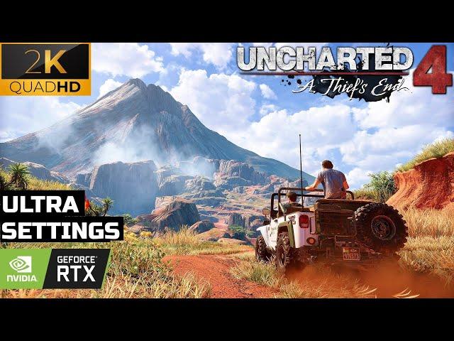 Uncharted 4 PC Ultra Settings Amazing Gameplay at 1440p | Nvidia RTX 3060 ti