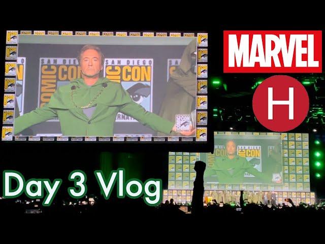 San Diego Comic Con Day 3 Vlog - Marvel Studios Panel In Hall H