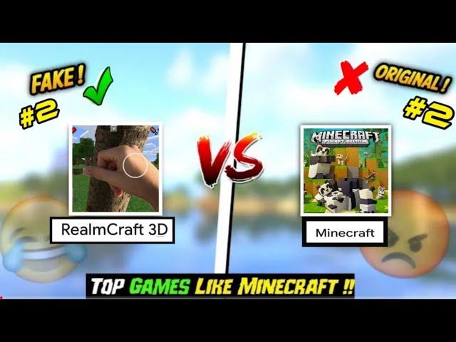 Top 5 Games like minecraft  that actually blow your mind || Copy Games of Minecraft