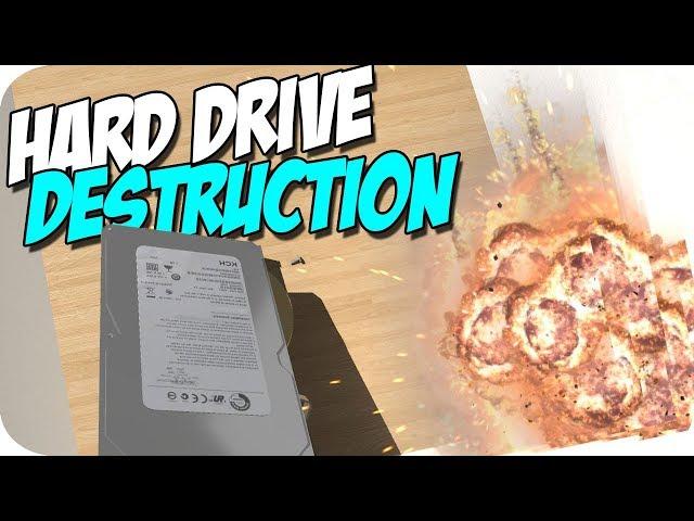 WHAT HAPPENS WHEN YOU DETONATE A HARD DRIVE?! ► Disassembly 3D Gameplay