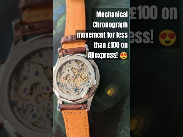 Mechanical Chronograph movement for less than £100 on Aliexpress!  #aliexpress #watches