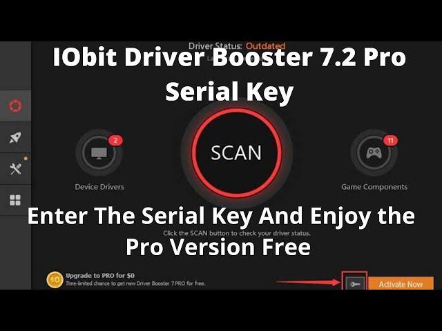 Driver Booster 7 2 PRO  License Key   How to Install and Activate 2020