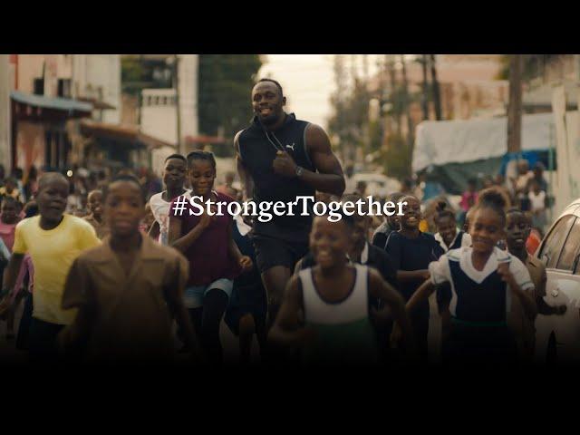 The World Only Moves Forward When We Move Together ft. Usain Bolt, Naomi Osaka | #StrongerTogether