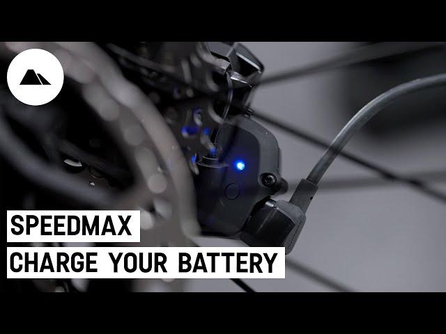 How to charge the Shimano Di2 on your Speedmax