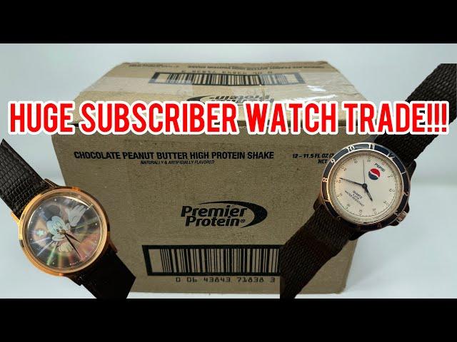 Huge Subscriber mystery watch trade