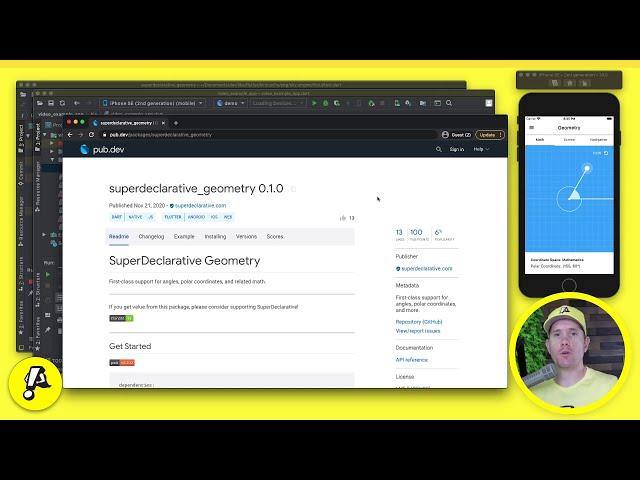 Intro to Geometry package for Dart and Flutter