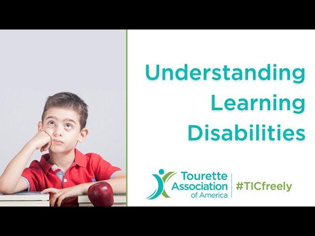 Understanding Learning Disabilities Webinar