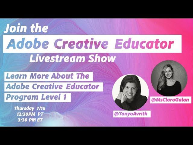 Learn More About The Adobe Creative Educator Program Level 1