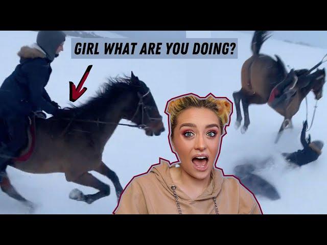 THIS EQUESTRIAN FAILED MISERABLY  | Raleigh Reacts