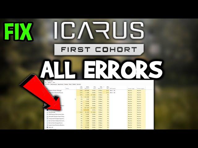 Icarus  – How to Fix All Errors – Complete Tutorial