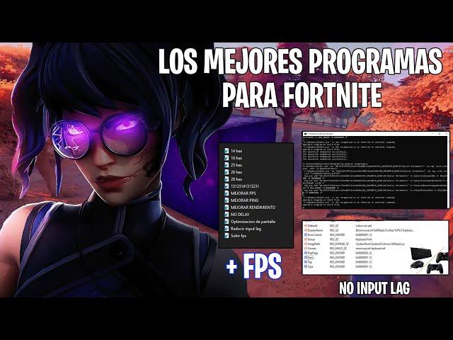 LOS MEJORES PROGRAMAS PARA FORTNITE (UTILIZADOS POR PROS)