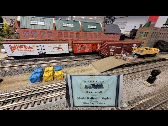 River City 3 Railers O Gauge Layout Tour