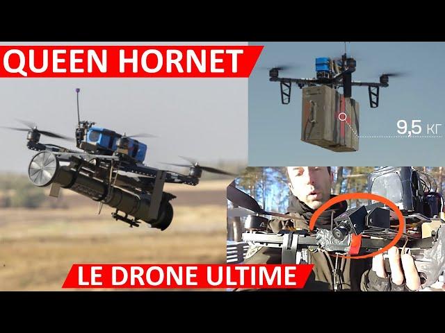 [] QUEEN HORNET - LE DRONE QUI SAIT TOUT FAIRE ! Lance-roquette, bombardement, logistique...