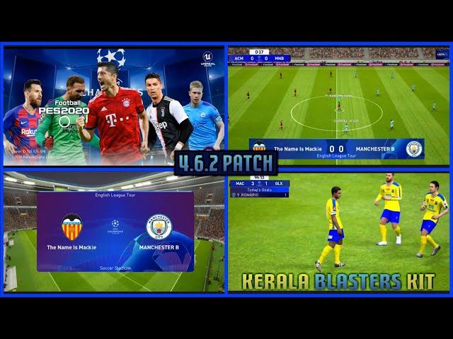 PES 2020 MOBILE v4.6.2  UCL OBB PATCH 20/21 NEW SEASON KITS